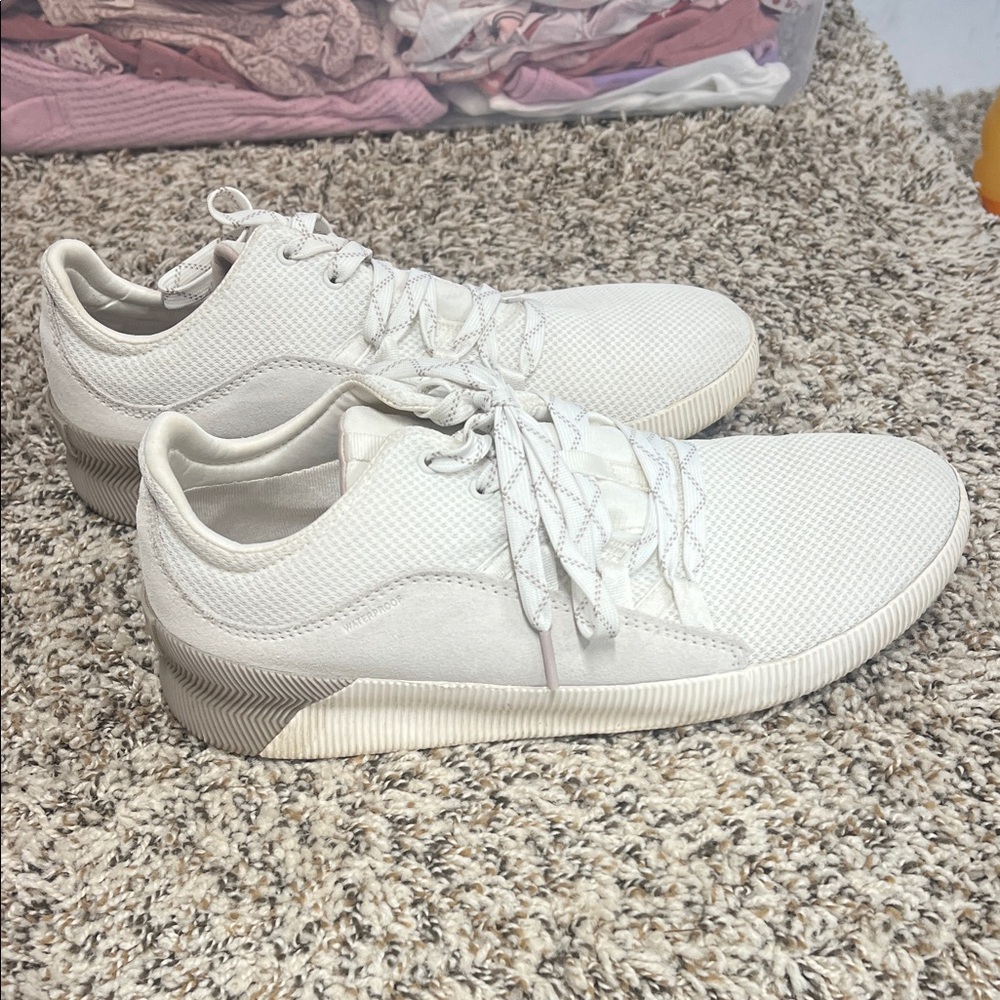 Sorel White Casual Sneakers